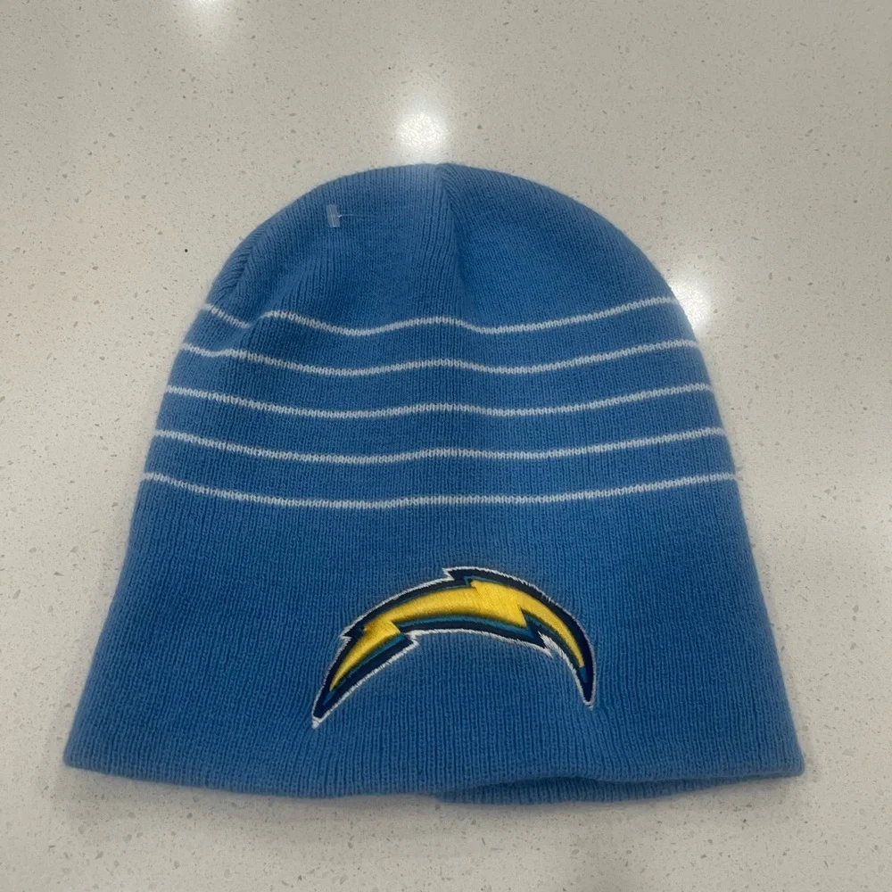 Kids baby blue‎ San Diego chargers beanie